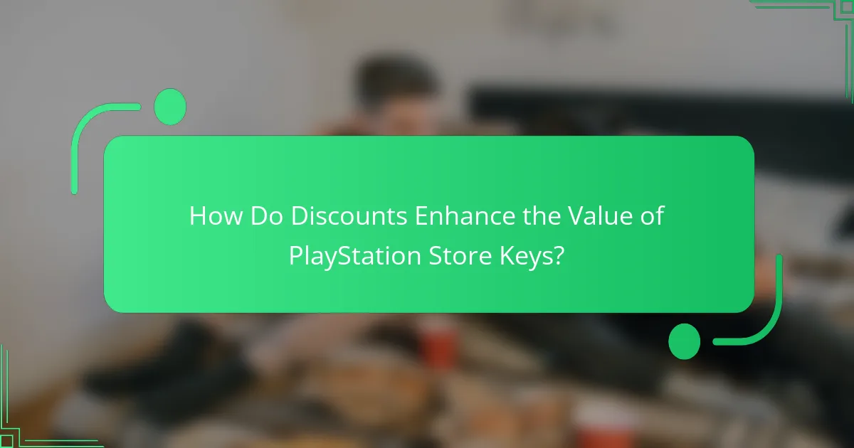 How Do Discounts Enhance the Value of PlayStation Store Keys?